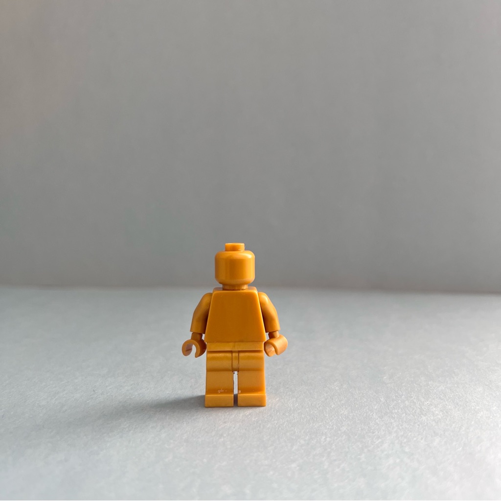 Lego Gold Monochrome Minifigure